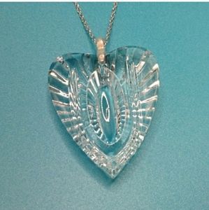 Waterford Crystal Heart Necklace